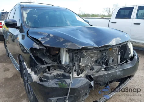 2018 Nissan Pathfinder Platinum from USA, damaged, VIN 5N1DR2MMXJC649946